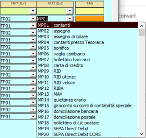 Causali pagamento – Manuali